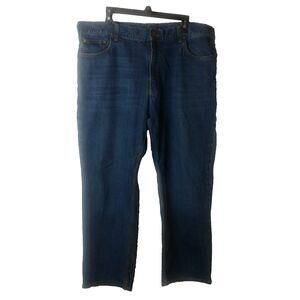 Carhartt Men's Loose Fit Straight Leg 100% Cotton Blue Jeans 40x30